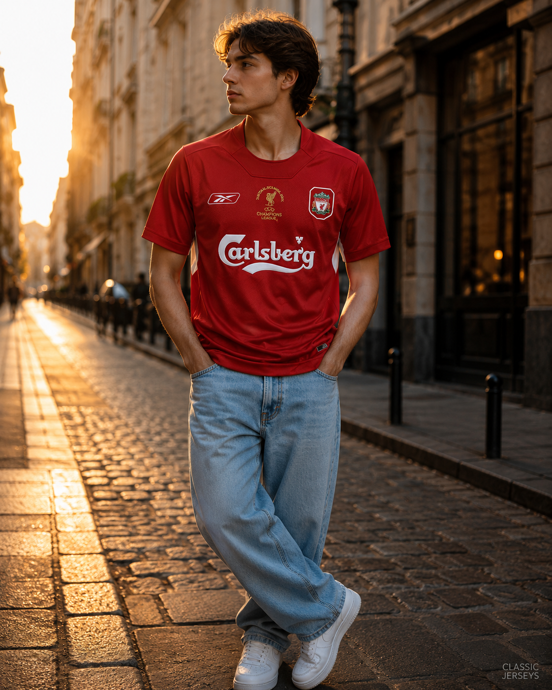 Liverpool Retro Home Soccer Jersey 2004–2005