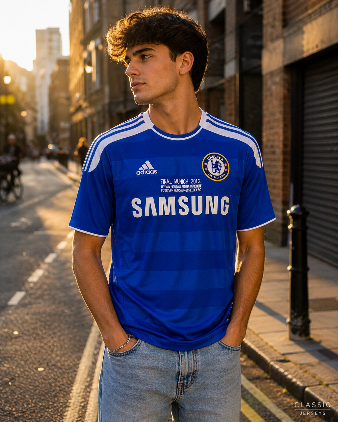 Chelsea Retro Home Soccer Jersey 2011–2012