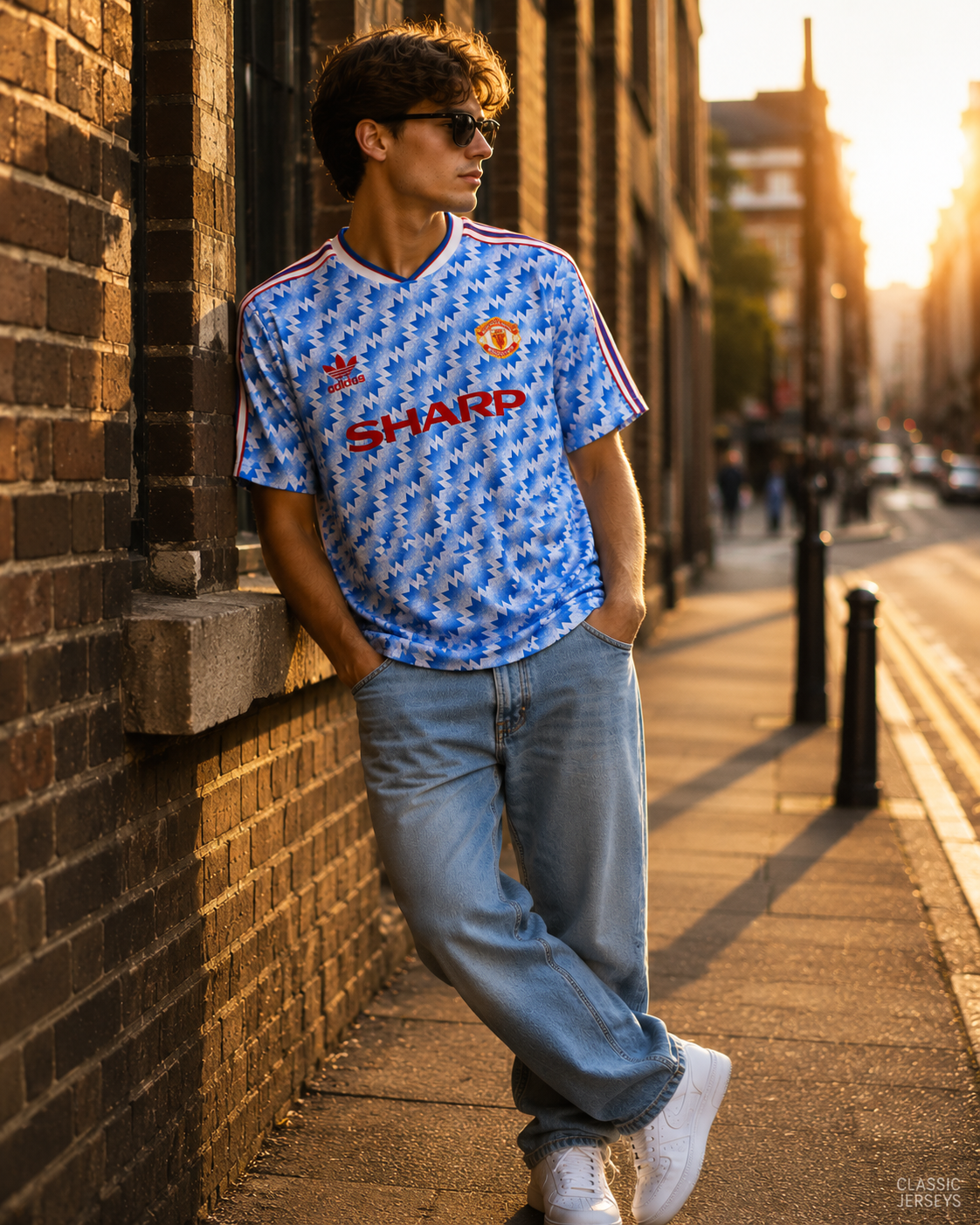 Manchester United Retro Away Soccer Jersey 1990–1992