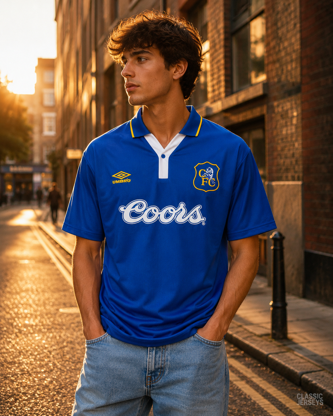 Retro Chelsea 95-97 home Soccer Jersey