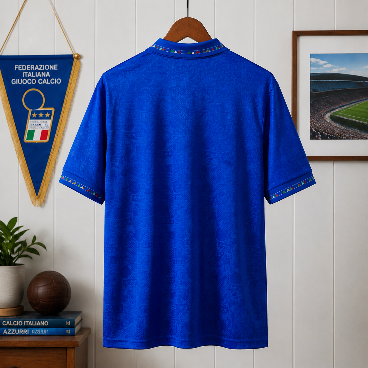 Italy Retro 1994 Home Jersey