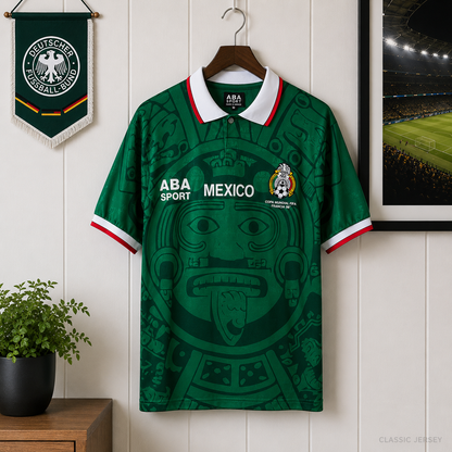 Mexico Retro 1998 Home Jersey