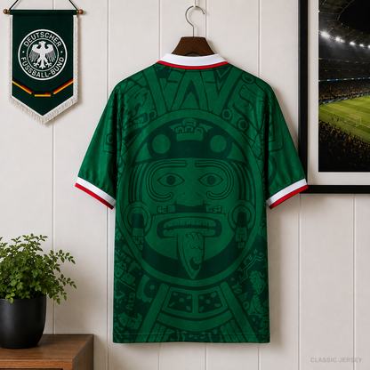 Mexico Retro 1998 Home Jersey