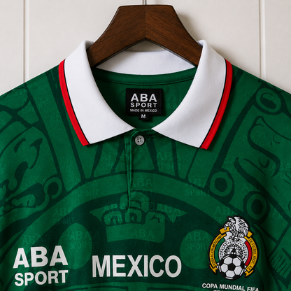 Mexico Retro 1998 Home Jersey