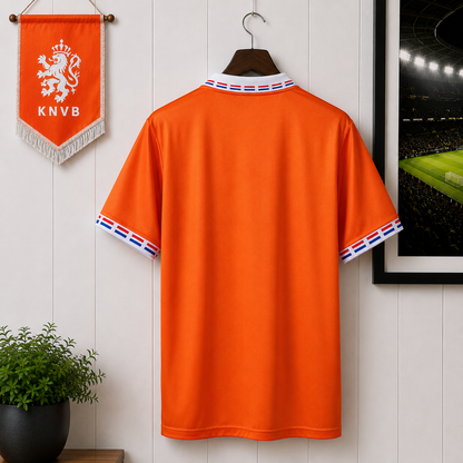 Netherlands Retro 1996 Home Jersey