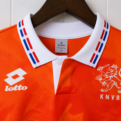 Netherlands Retro 1996 Home Jersey