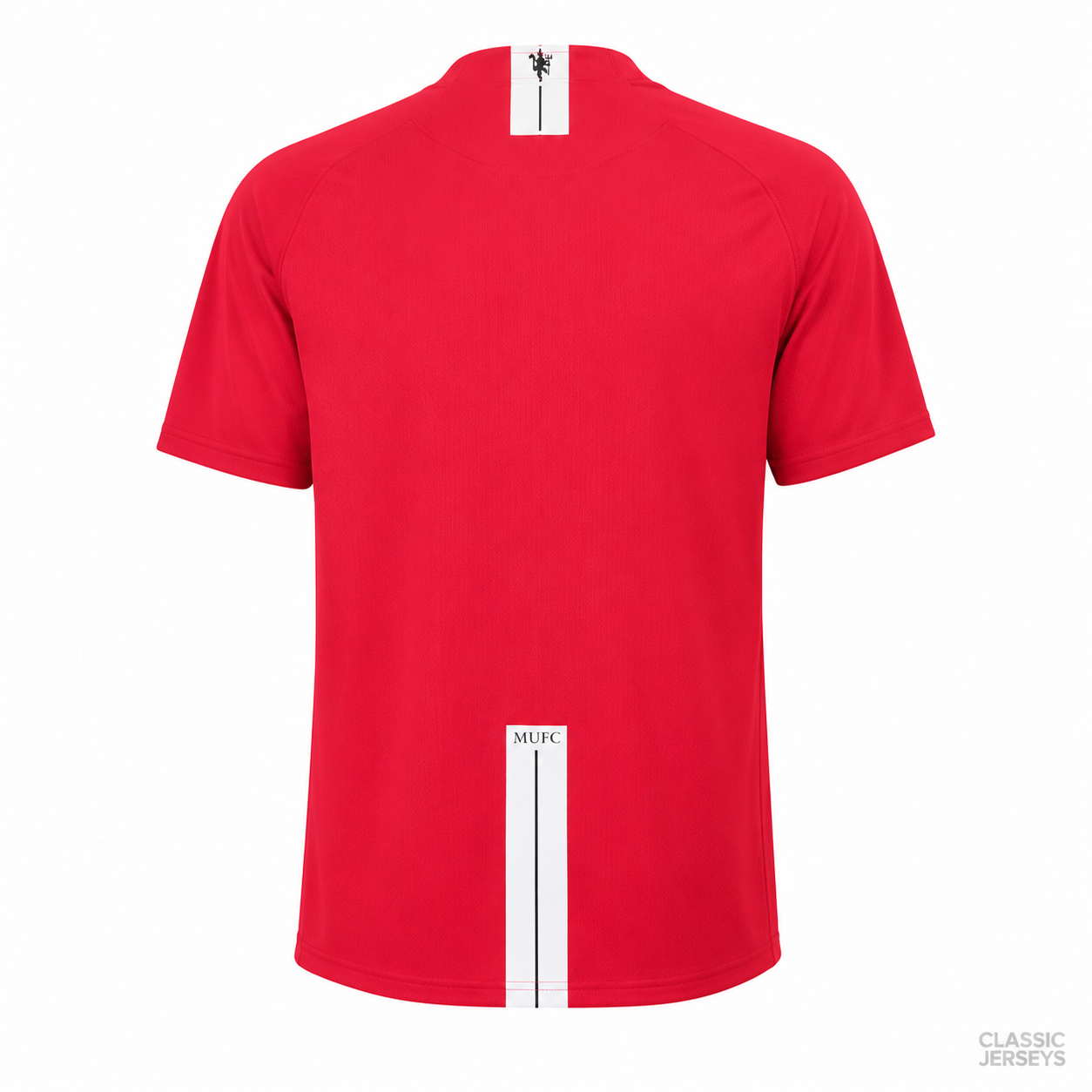 Manchester United Retro Home Premier League Soccer Jersey 2007–2008