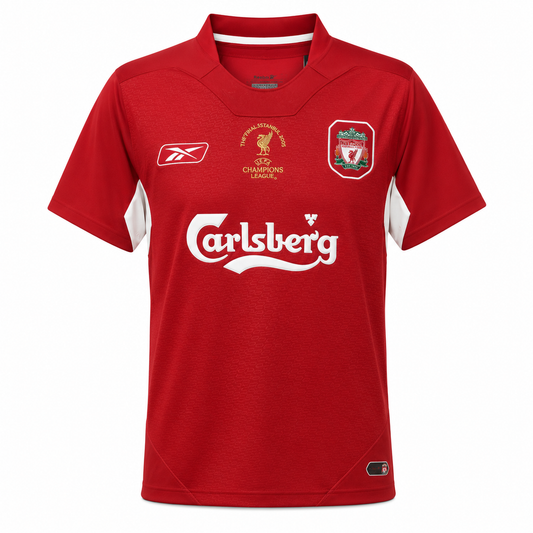 Liverpool Retro Home Soccer Jersey 2004–2005