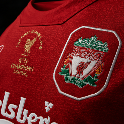 Liverpool Retro Home Soccer Jersey 2004–2005