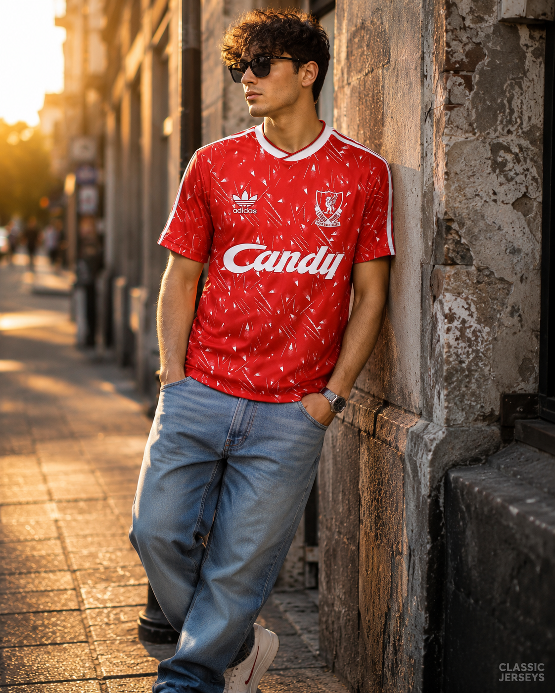 Liverpool Retro Home Soccer Jersey 1989–1991