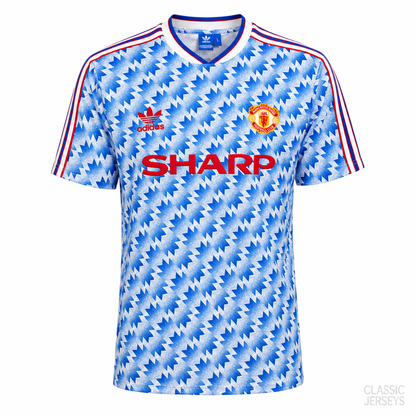Manchester United Retro Away Soccer Jersey 1990–1992