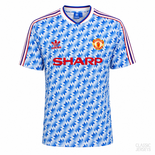 Manchester United Retro Away Soccer Jersey 1990–1992