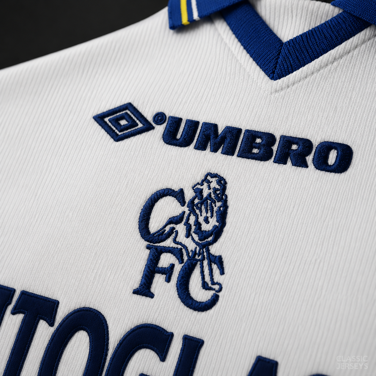 Chelsea Retro Away Soccer Jersey 1998–2000