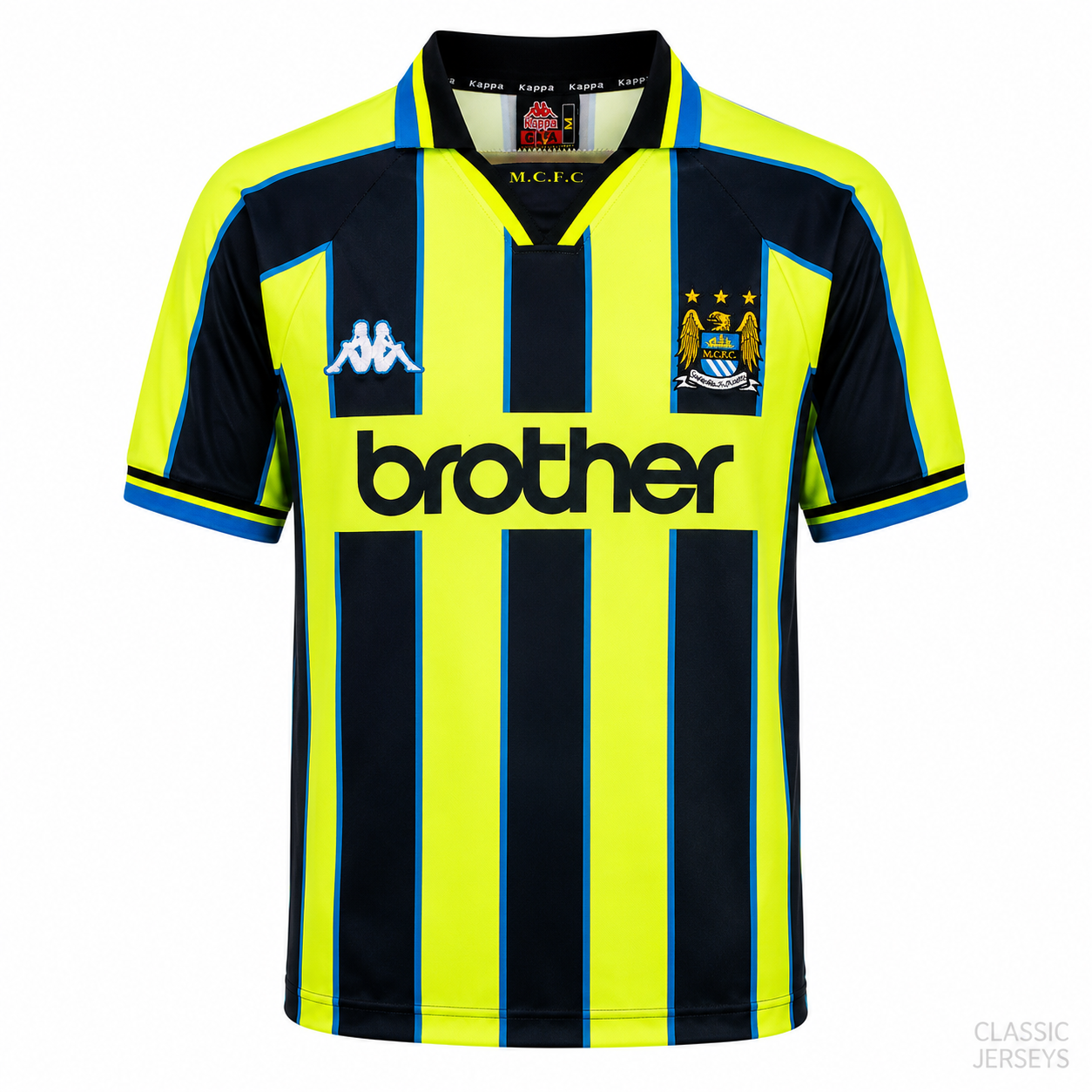 Manchester City Retro Away Soccer Jersey 1998–1999