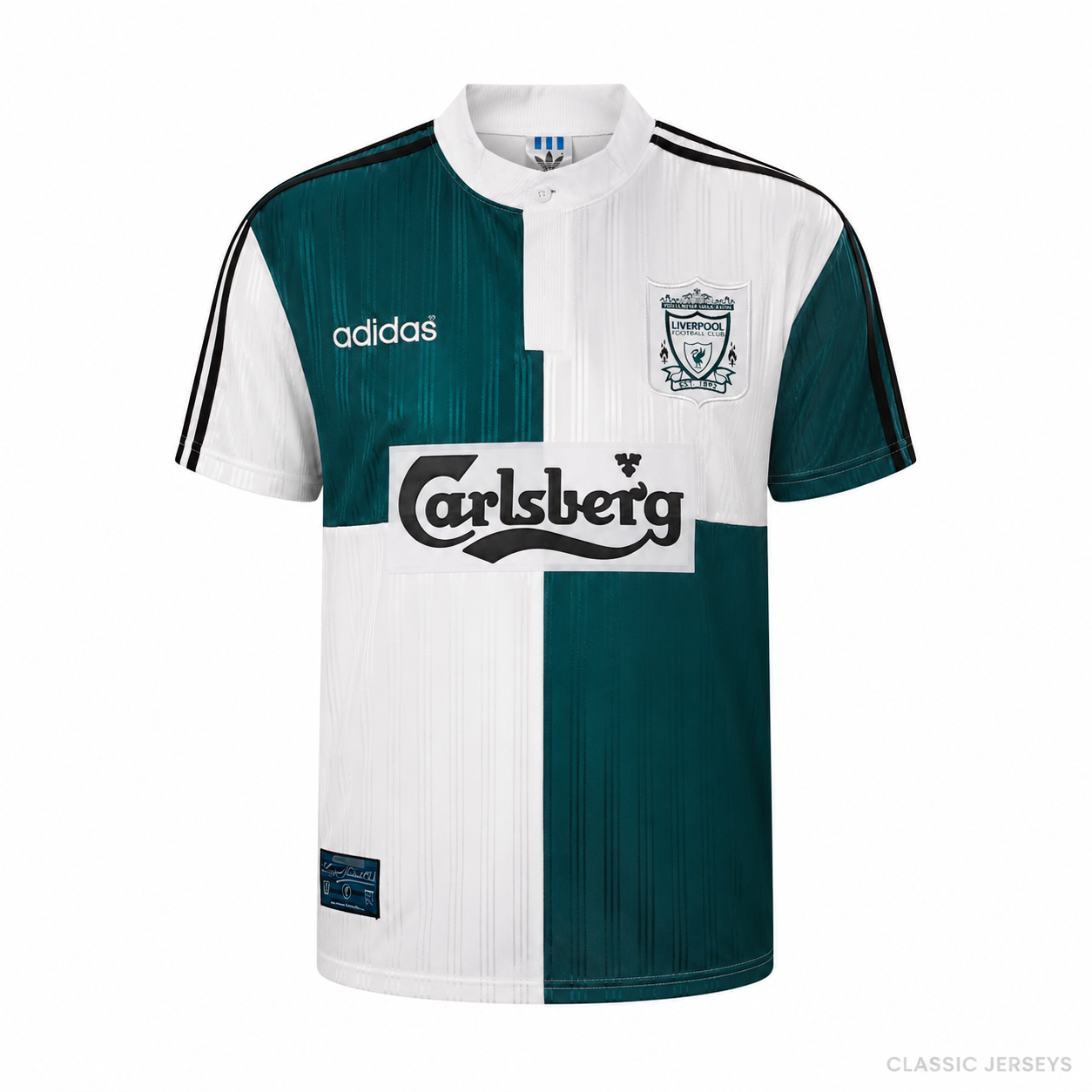 Liverpool Retro Away Soccer Jersey 1995–1996