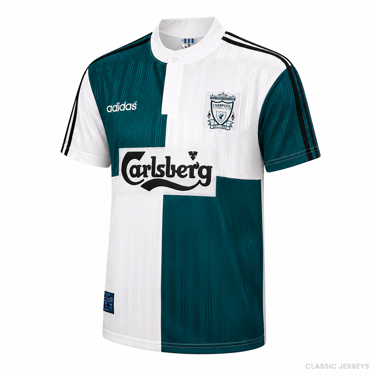 Liverpool Retro Away Soccer Jersey 1995–1996