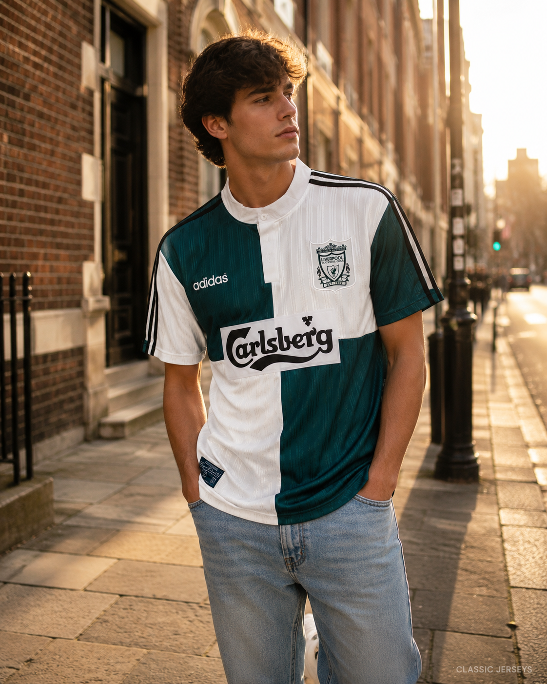 Liverpool Retro Away Soccer Jersey 1995–1996