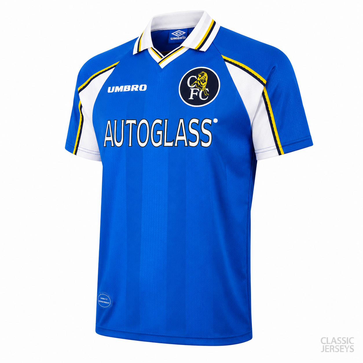 Chelsea Retro Home Soccer Jersey 1997–1999