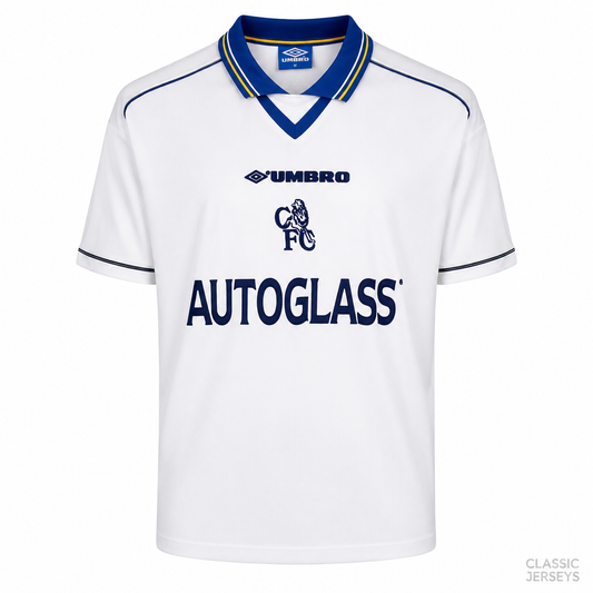 Chelsea Retro Away Soccer Jersey 1998–2000