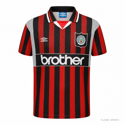 Manchester City Retro Away Soccer Jersey 1994–1996