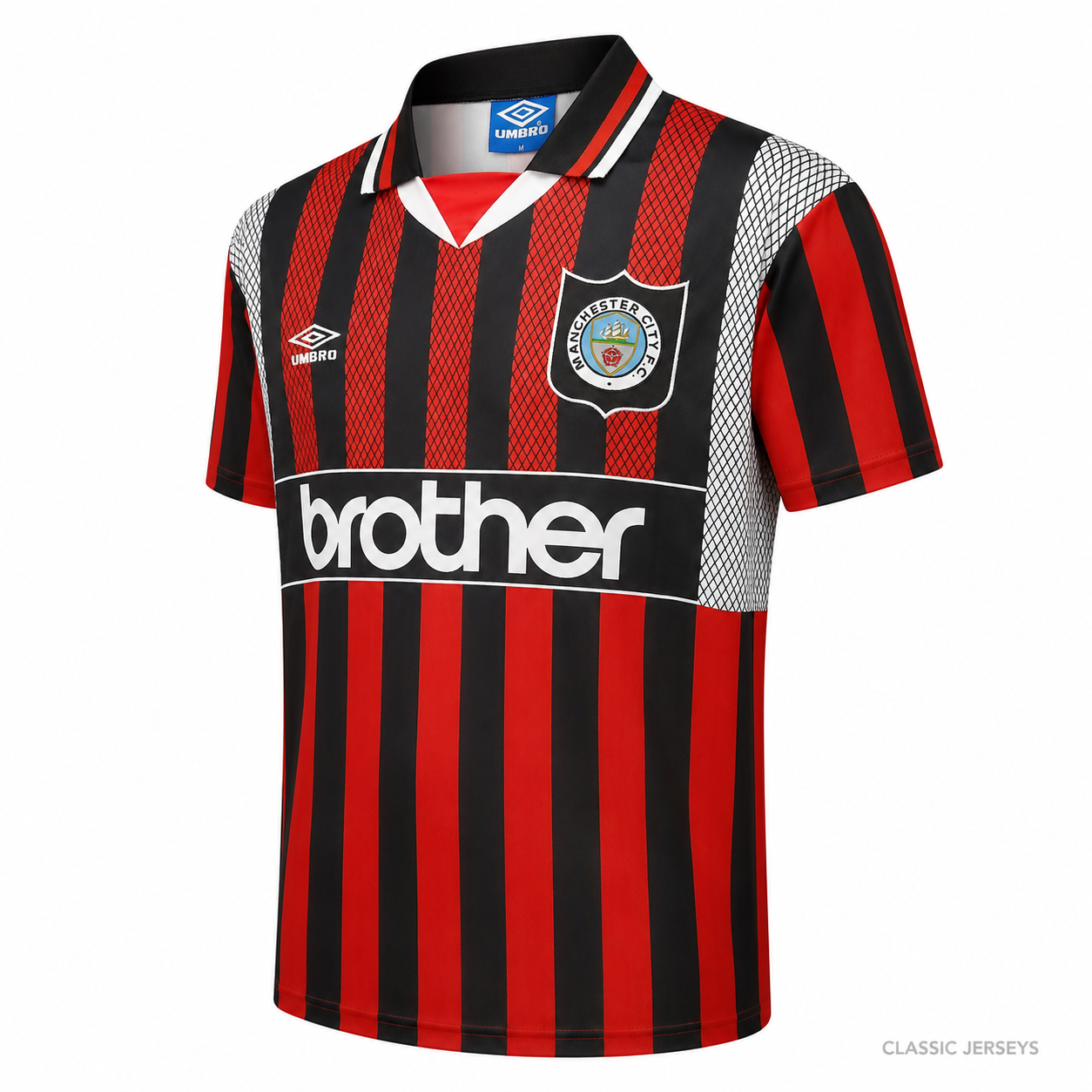 Manchester City Retro Away Soccer Jersey 1994–1996