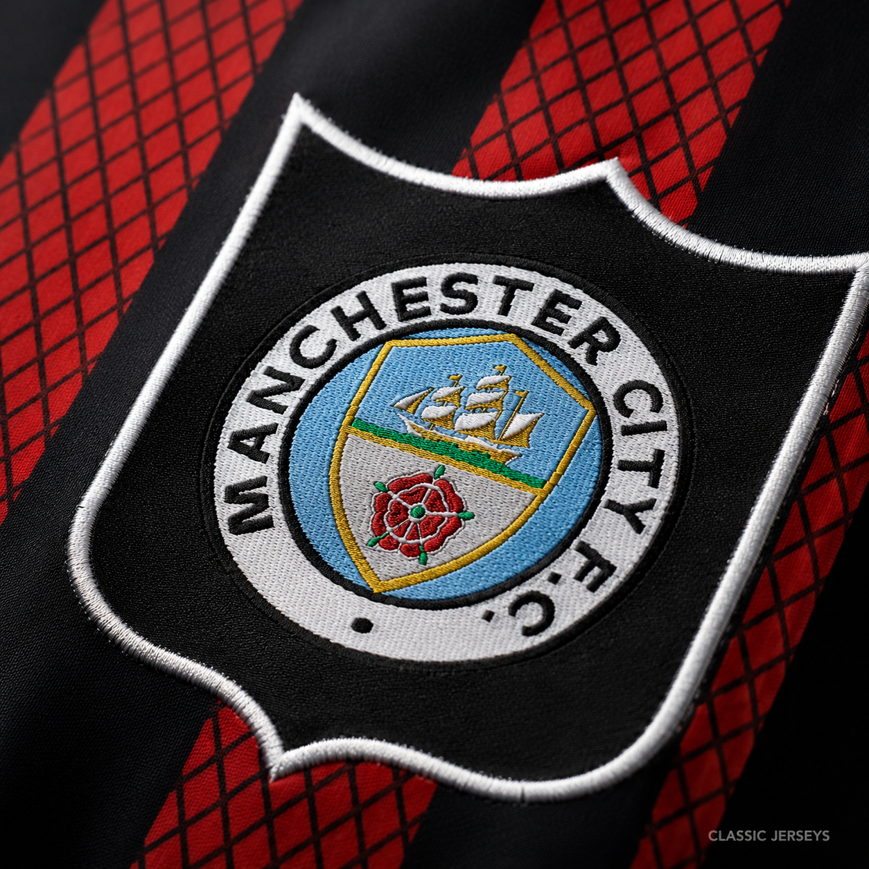 Manchester City Retro Away Soccer Jersey 1994–1996