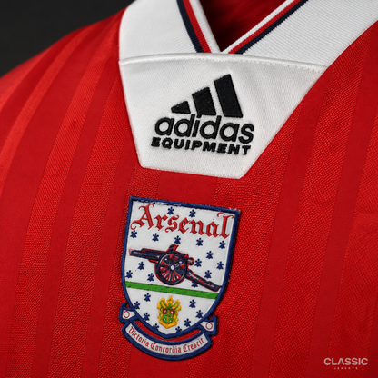 Arsenal Retro 92-93 Home Soccer Jersey