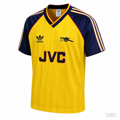 Arsenal Retro 88-89 Away Soccer Jersey