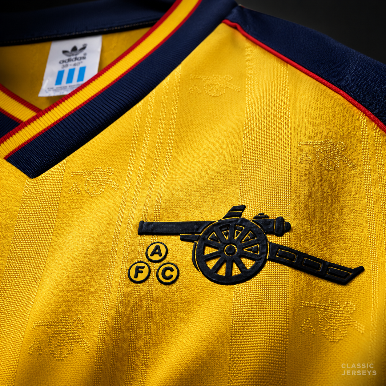 Arsenal Retro 88-89 Away Soccer Jersey