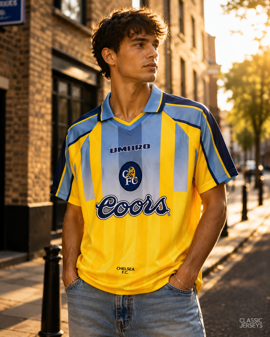 Chelsea Retro 95-97 Away Soccer Jersey