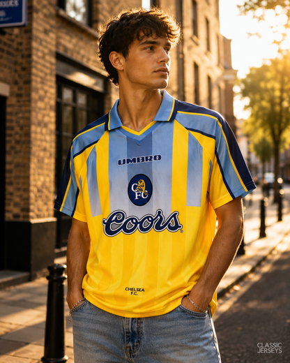 Chelsea Retro 95-97 Away Soccer Jersey