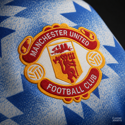 Retro 90-92 Manchester United Away Jersey