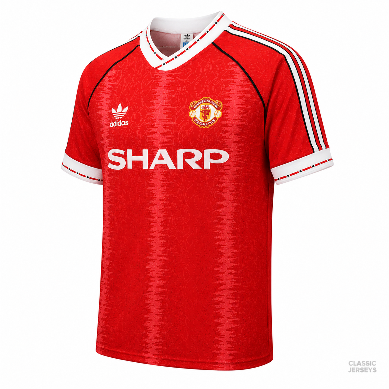 Retro 90-92 Manchester United Home Jersey