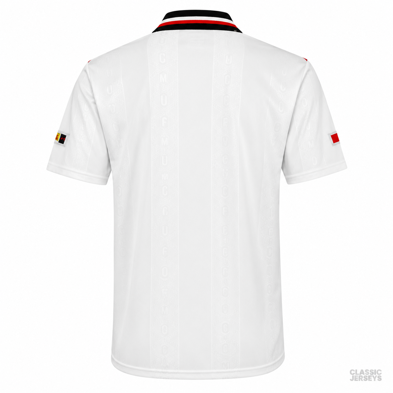 Retro 97-99 Manchester United White Jersey