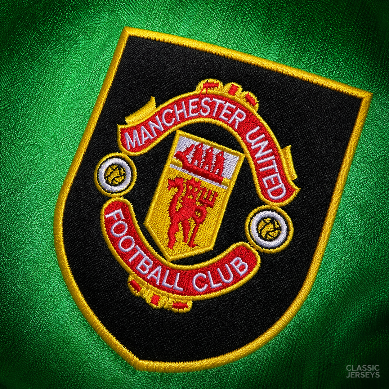 Retro 92-94 Manchester United Third Green Jersey