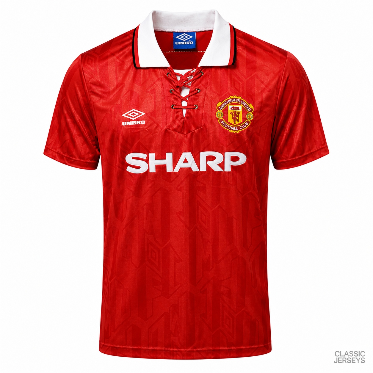 Retro 92-94 Manchester United home Soccer Jersey