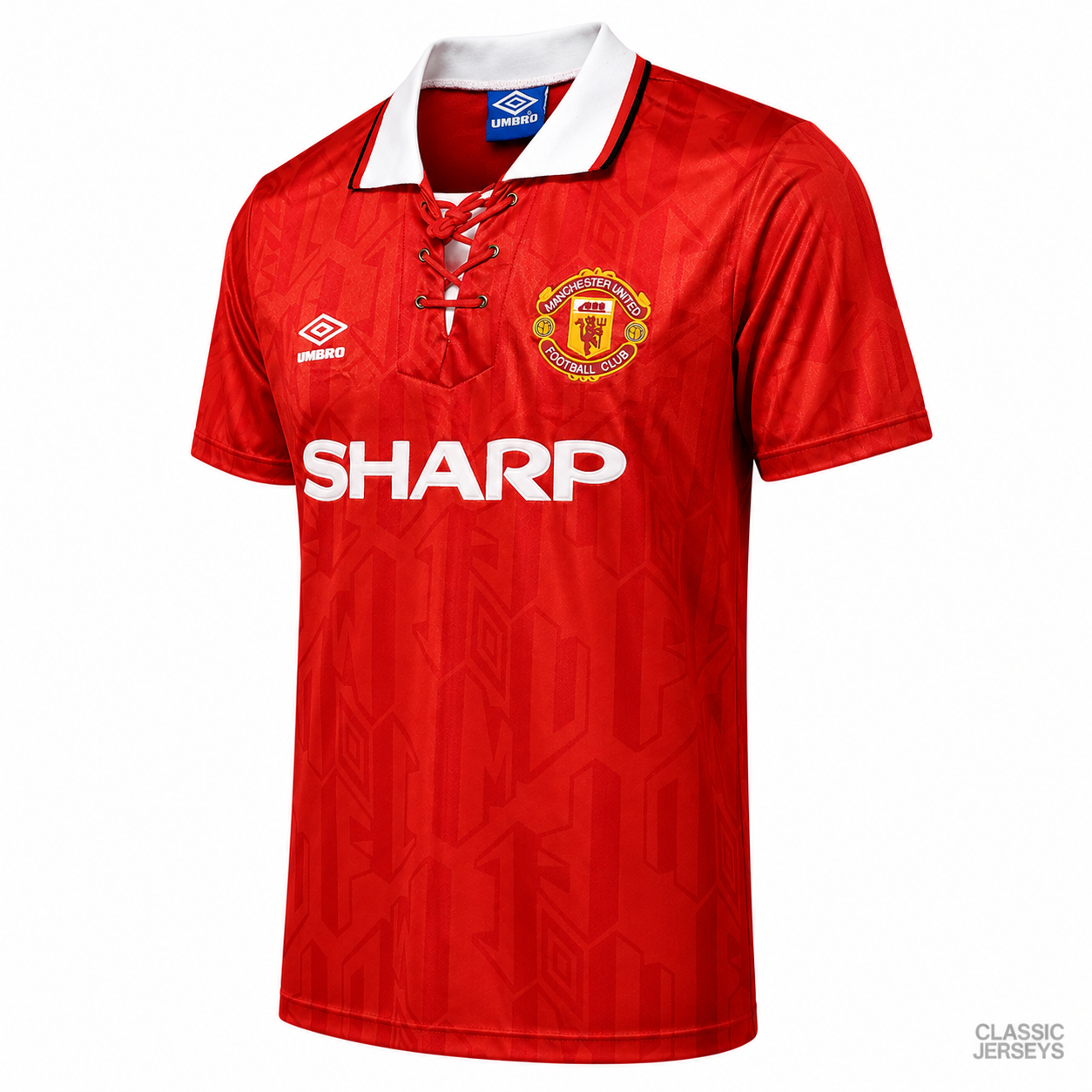 Retro 92-94 Manchester United home Soccer Jersey