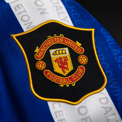 Retro 94-96 Manchester United away Soccer Jersey