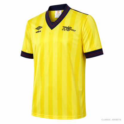 Retro 83-86 Arsenal away Soccer Jersey