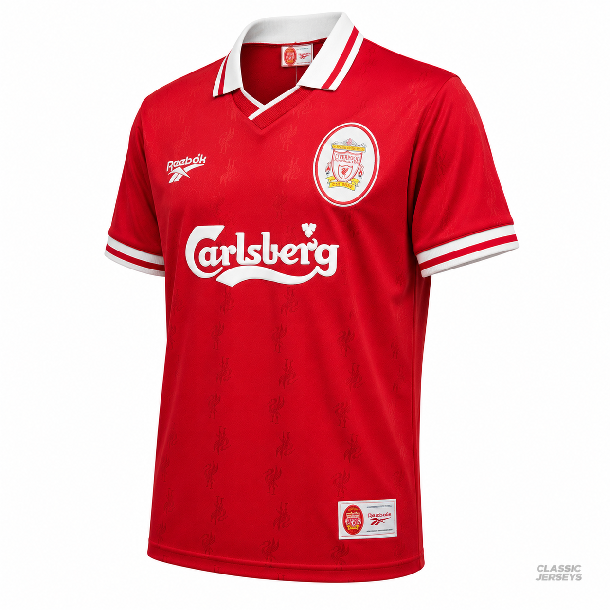 Retro 96-97 Liverpool Home Jersey