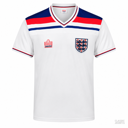 Retro 1982 England Home Jersey