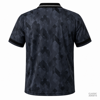 Retro 1990 England Away Black Soccer Jersey