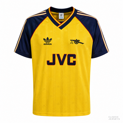 Arsenal Retro 88-89 Away Soccer Jersey