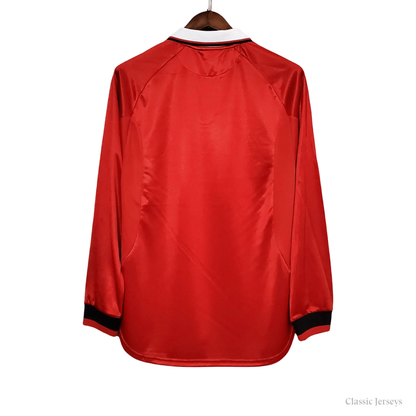 Manchester United 99-2000 SHARP - UCL FINAL Retro Kit – Long Sleeves